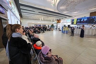 Мероприятия в честь 25-летия открытия нового здания ж/д вокзала проходят в Минске