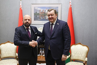 Социальные проекты, деполитизация спорта. Алейник провел переговоры с почетным консулом Беларуси в Швейцарии