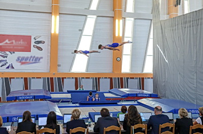 В Витебске стартовал чемпионат Беларуси по прыжкам на батуте