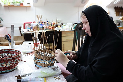 Уникальные изделия ручной работы создаются в мастерских Свято-Елисаветинского монастыря