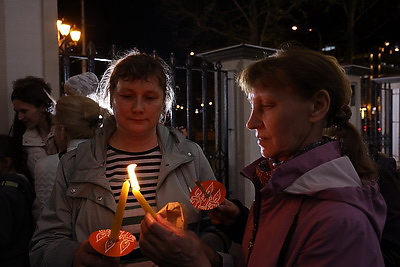 Католики отпраздновали Светлое Христово Воскресение - Пасху