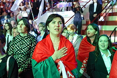 Форум патриотических сил проходит во Дворце спорта в Минске