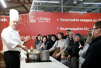 Кулинарный мастер-класс известного шеф-повара прошел в Минске