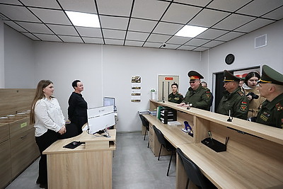 Для работы и воспитания будущих защитников. Обособленную группу военного комиссариата открыли в Жодино