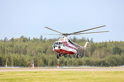 В Национальном аэропорту Минск прошло учение по тушению пожара и спасению людей