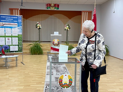 Выборы-2025: голосование в Гомельской области