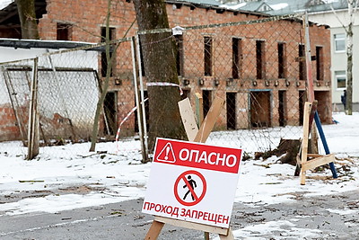 Ликвидацию ЧС отработали спасатели на учении в Витебске
