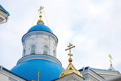 Лукашенко посетил монастырь в Жировичах