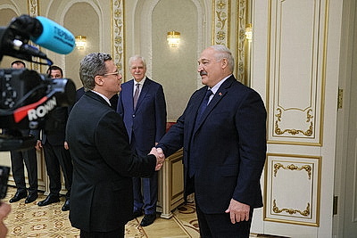 Лукашенко провел встречу с губернатором Вологодской области России