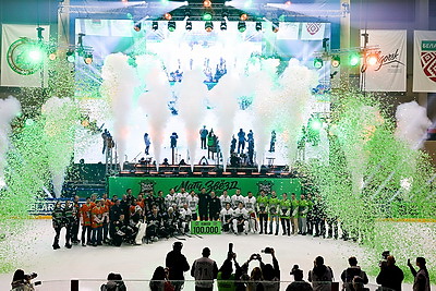 Команда Стася стала победительницей Матча звезд хоккейной экстралиги