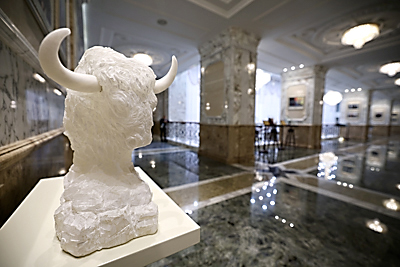 Дворец Независимости посетили молодые госслужащие