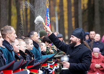 Быть честными и добросовестными. Клятву лицеиста МЧС дали 77 ребят