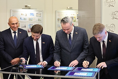 Гашение новой марки в честь 100-летия Белорусского радио состоялось в Минске