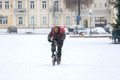 Настоящая зима пришла в Беларусь