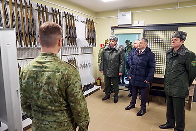 Обновленную погранзаставу \"Роза Люксембург\" открыли в Ельском районе