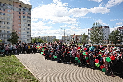 В Могилеве состоялась церемония открытия мурала Героя Советского Союза Фатина