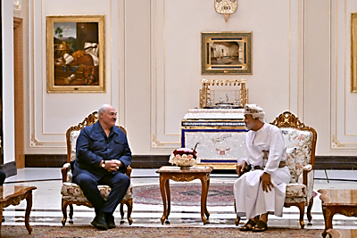 Лукашенко провел встречу с Султаном Омана Хайсамом бен Тареком Аль Саидом