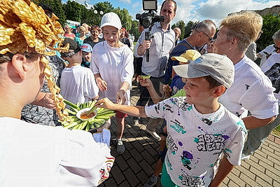 В Шклове вкусно и весело отметили День огурца