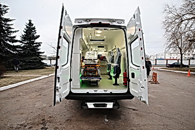 Первый детский реанимобиль белорусского производства презентовали в Минске