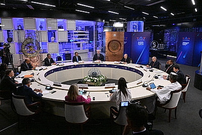 Лукашенко принимает участие в Глобальном атомном форуме