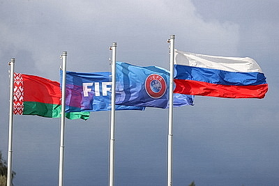 Футболисты Беларуси победили россиян на турнире развития УЕФА в Минске