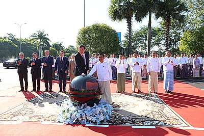 В честь официального визита Лукашенко улица в столице Мьянмы получила название, связанное с Беларусью