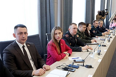 В Мингорисполкоме прошла встреча делегатов ВНС