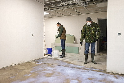 Республиканский субботник прошел на объекте строительства хирургического корпуса Минской облбольницы