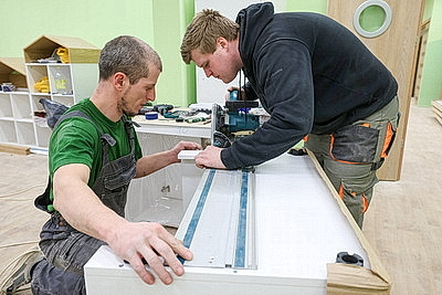 Экологичный \"Городок\". В Витебске завершается строительство нового детского сада на 190 мест