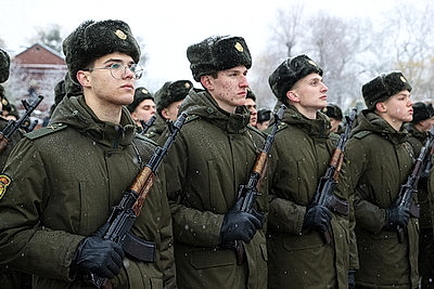 В Брестской крепости приняли присягу более 1,1 тыс. новобранцев