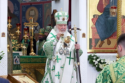 900 лет веры. Праздничные торжества проходят в Спасо-Евфросиниевском монастыре в Полоцке