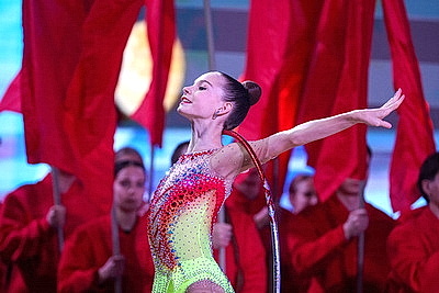 В столичном Дворце спорта проходит праздничное мероприятие к 100-летию спортивной отрасли