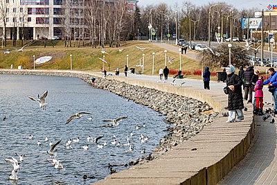 Весенний день в Минске