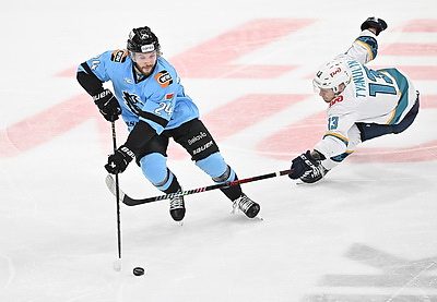 Хоккеисты \"Динамо\" отправили восемь шайб в ворота \"Сочи\", Бориков и Липский оформили дубли