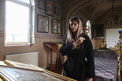 Место с особой энергией. Молодежь помогла в благоустройстве Свято-Афанасьевского мужского монастыря