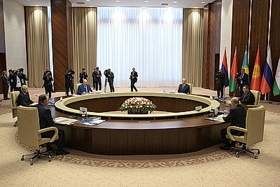 Лукашенко принимает участие в саммите ОДКБ в Бишкеке