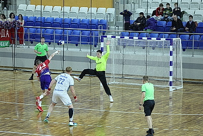 Гандболисты минского СКА сравняли счет в финале чемпионата Беларуси
