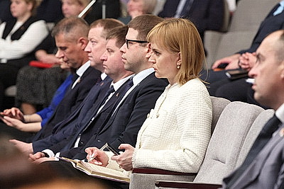 Сергеенко принял участие в заседании Витебского областного Совета депутатов