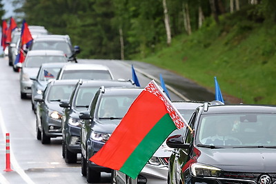 Ради дружбы и единения. Участники международного автовелопробега прибыли в Беларусь