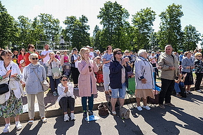 В Будславе прошло центральное богослужение католического феста