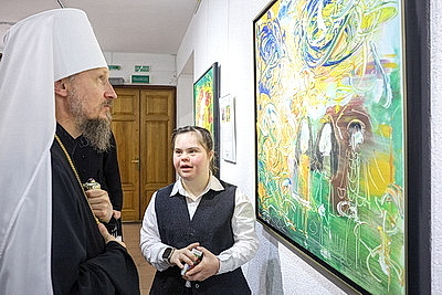 Инклюзивная выставка \"Краски говорят\" открылась в Минске