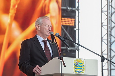 \"Дажынкi-2025\". Как в Заславле проходит областной праздник тружеников села