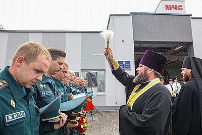 Помощь всегда рядом. В Червене открыли модернизированную пожарную часть
