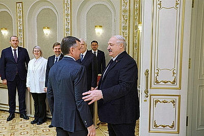 Лукашенко встретился с губернатором Ростовской области России