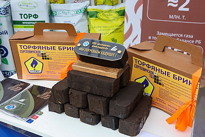 В Крупском районе открыли новый завод по производству профессиональных торфяных грунтов