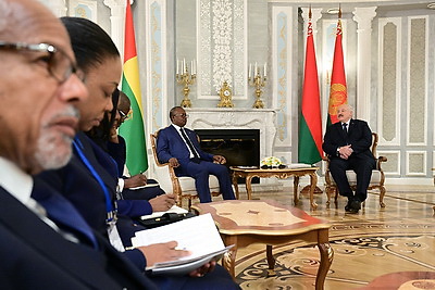 Лукашенко провел переговоры с Президентом Гвинеи-Бисау