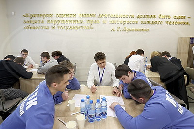 Финал интеллектуальной игры \"Сила закона: мы и право\" прошел в Минске