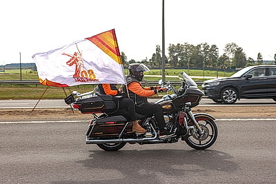 Мотопарад H.O.G. Rally Minsk стартовал от Кургана Славы в праздничный Минск