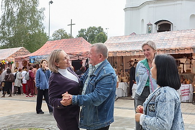 \"Дажынкi-2025\". Как в Заславле проходит областной праздник тружеников села