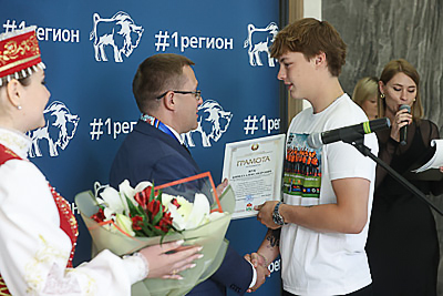 В Бресте чествовали чемпионов и обладателей Кубка Беларуси по хоккею на траве